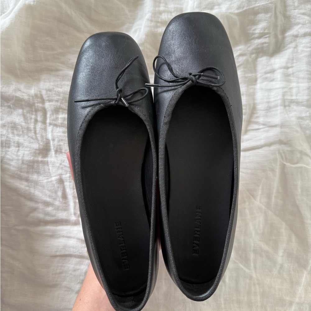 WORN ONCE Everlane Black Ballet Flats